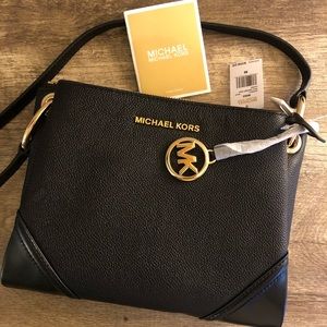 NWT Michael Kors Crossbody Leather Bag